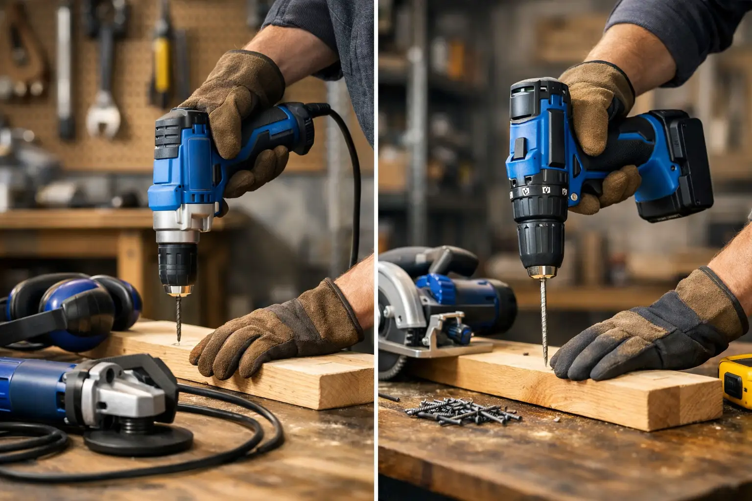 Corded vs Cordless Power Tools for Home DIY